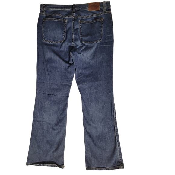 Ralph Lauren Jeans Women Classic Bootcut JMed Indigo Sz 14 - Picture 3 of 5